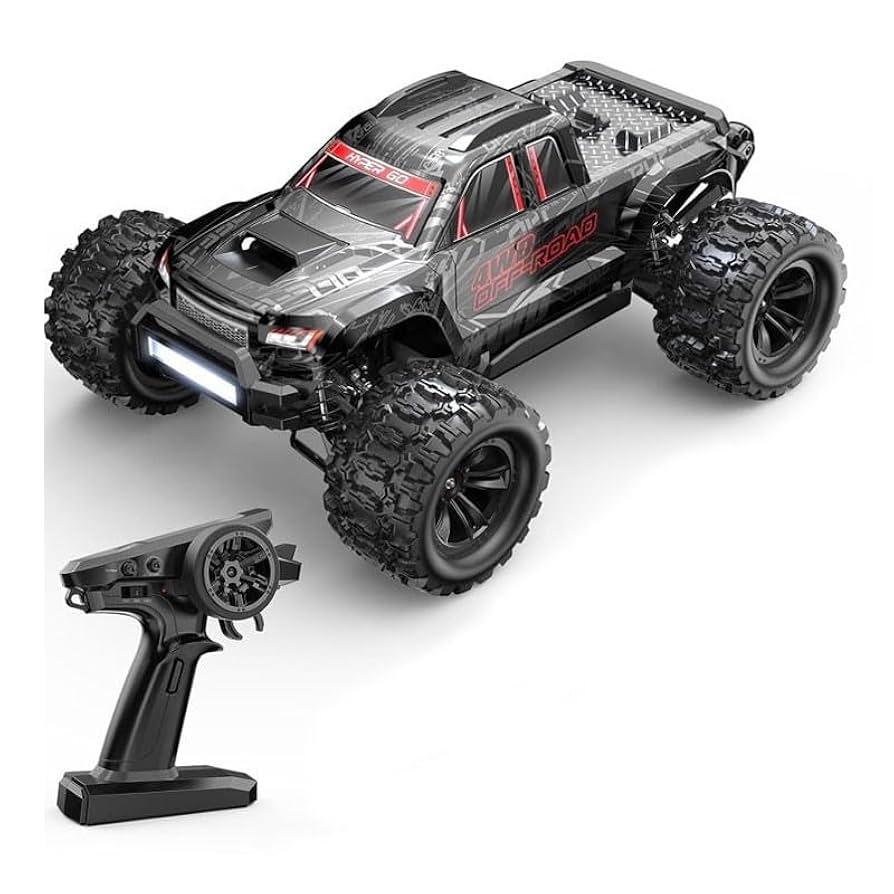 MJX 10208 V2 オフロード　ラジコン Amazon.com: Pondliner MJX HyperGo 10208 V2 Black 3S/4S